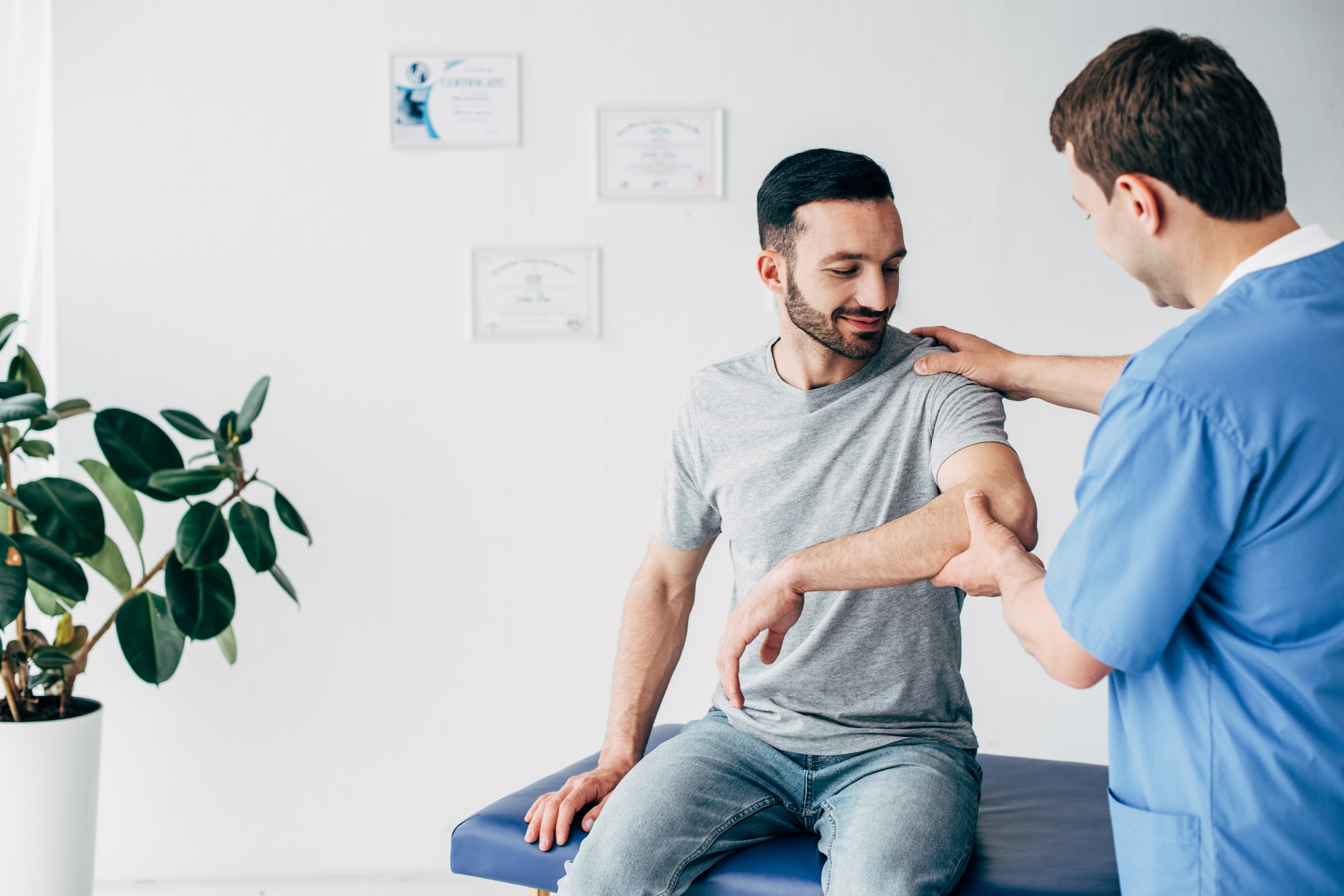 Helicopter Squadron Gets Chiropractors